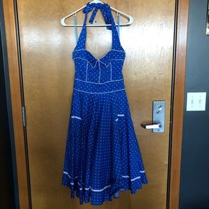 Hell Bunny Vixen Polka Dot Dress